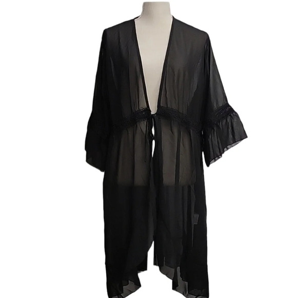 NWT In'Voland Sheer Robe - Picture 1 of 5